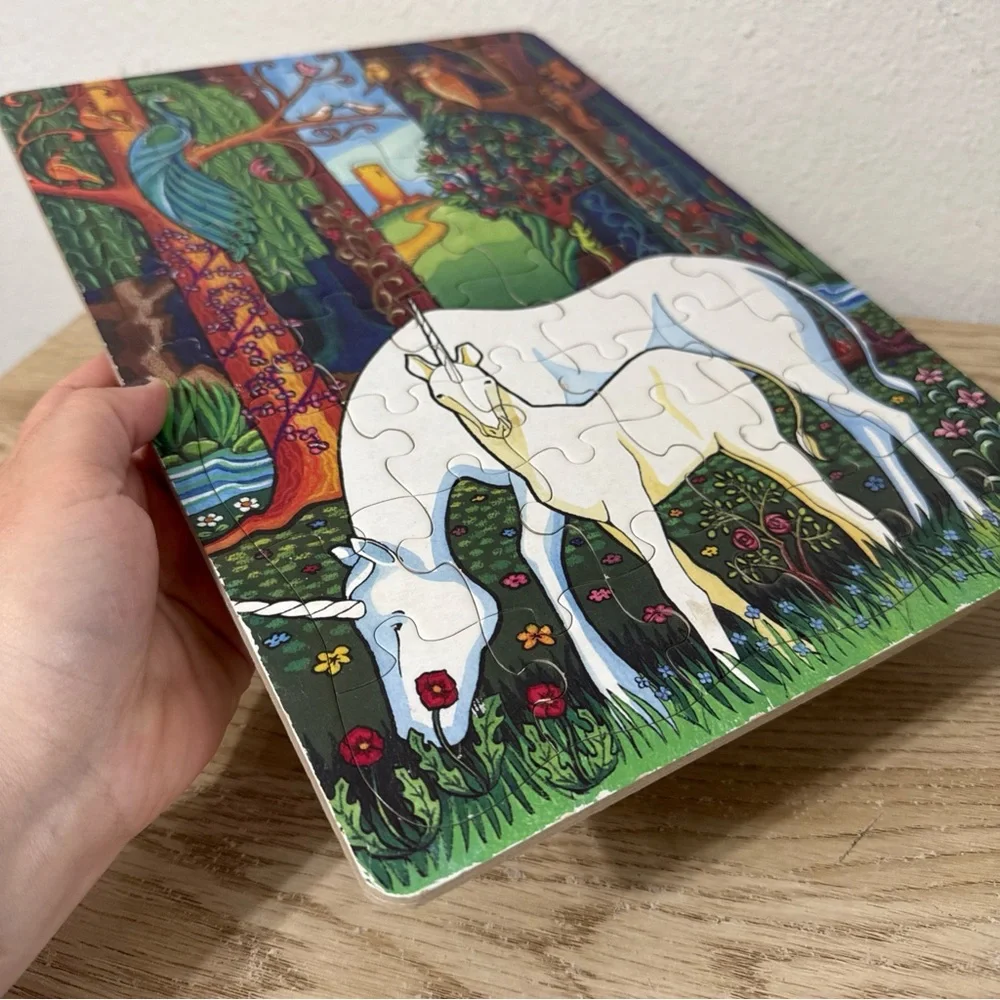 Cobble Hill Unicorn Forest Children’s Board‎ Puzzle 48 Piece Tray Puzzle